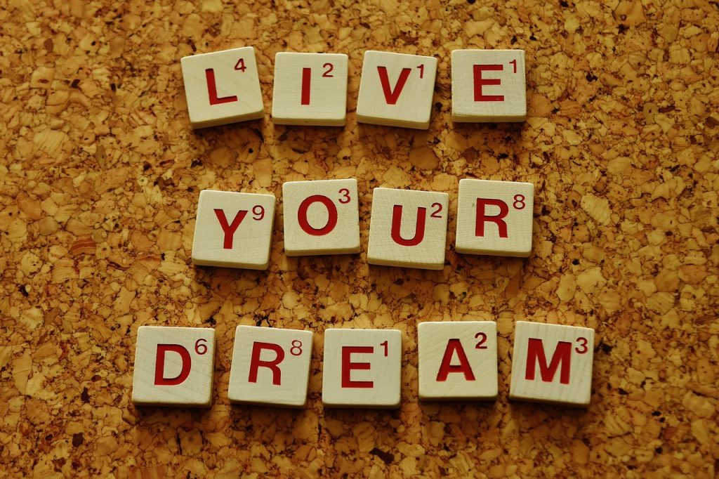 defeat self-doubt; live your dream